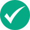 Diakur green check icon